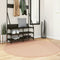 vidaXL - Vloerkleed - HUARTE - laagpolig - zacht - wasbaar - Ø - 160 - cm - roze