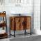 vidaXL - Wastafelkast - 60x33x60 - cm - bewerkt - hout - oud - houtkleurig