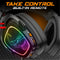 Spirit of Gamer RGB - Draadloze Gaming Headset - 7.1 Surround Geluid - Zwart