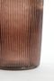 Light&living Vaas Ø30x70 cm CAMPOS glas bruin