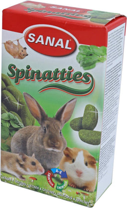 Sanal Knaagdier Spinatties 45 gr