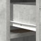 vidaXL - Hoge - kast - Betonnen - Grijs - 40x41x135 - cm - Kunststof - Hout