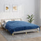 vidaXL - Verzwaringsdeken - 200x225 - cm - 9 - kg - stof - blauw