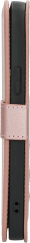 Mobiparts Classic Wallet Case - Flip Cover - Ruimte voor pasjes - Roze (iPhone 14 Plus)