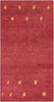 YARALI - Modern vloerkleed - Rood - 80 x 150 cm - Wol