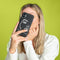 iMoshion Hoesje Geschikt voor Samsung Galaxy A41 Hoesje Siliconen - iMoshion Design hoesje - Wit / Zwart / Line Art Woman White
