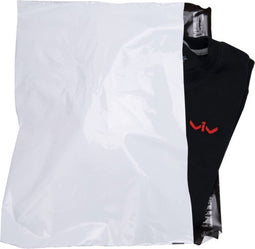 Coex verzendzakken wit/zwart 750 x 650 + 50 mm 50 micron