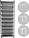 O'DADDY® Hangend Schoenenrek Metaal – Voor Opdek & Stompe Deuren – 30 Paar Schoenen – Compact &