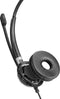 Sennheiser SC 632 - Monauraal Hoofdband - Bedraad - Zwart Zilver