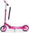 Juskys Kinderstep - Inklapbaar - XXL Wielen - Roze