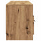 vidaXL - Tv-meubel - 150x33,5x45 - cm - bewerkt - hout - artisanaal - eikenkleur