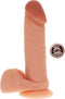 Silicone Dildo 8 Inch w Balls
