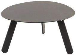 LES Tiki - Bijzettafel - Ovaal - Zwart 55x46x28 cm