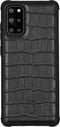 iMoshion Hoesje Geschikt voor Samsung Galaxy S20 Plus Hoesje Met Pasjeshouder - iMoshion 2-in-1 Wallet Bookcase design - Zwart / Crocodile