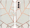 iMoshion Hoesje Geschikt voor Samsung Galaxy S21 Plus Hoesje Met Pasjeshouder - iMoshion Design Softcase Bookcase - Meerkleurig / White Graphic