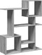 vidaXL - Kamerscherm - / - boekenkast - 92x29x112 - cm - hout - grijs - sonoma