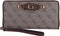 Guess Izzy SLG Small Zip Around - Ritsportemonnee - Bruin