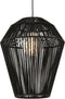 Light & Living Hanglamp Deya - Zwart - Ø30cm - Modern - Hanglampen Eetkamer, Slaapkamer, Woonkamer