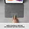 Logitech Folio Touch - Toetsenbordhoes voor iPad Air (2020) - QWERTY UK - MIL-STD-810G bescherming
