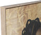 Schilderij Home ESPRIT Zwart Gouden Vrouw 103 x 4,5 x 143,5 cm (2 Stuks)