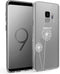 iMoshion Hoesje Geschikt voor Samsung Galaxy S9 Hoesje Siliconen - iMoshion Design hoesje - Wit / Transparant / Dandelion