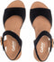 Gabor 82.772.47 - Dames Sandalen - Sportieve sandaal met raffia gesp - Zwart