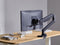 Equip 650180 - Gasgeveerde monitorarm - Tot 49 inch - Zwart