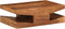 vidaXL - Salontafel - 90x60x30 - cm - massief - sheeshamhout