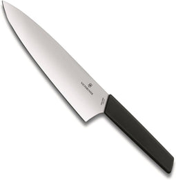Victorinox Swiss Modern Koksmes - 20cm - RVS/PP Kunststof - Zwart