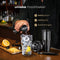 BarDeluxe® Cocktail Set - 12-Delig - Cocktailshaker 750 ml & Receptenboek - Zwart