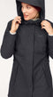 Jack Wolfskin Madison Avenue - Outdoorjas Dames - Waterdicht en ademend - Phantom - Maat XL