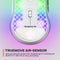 SteelSeries Aerox 3 Wireless (2022) - Draadloze Gaming Muis - 68 g - Wit