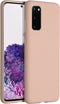Accezz Samsung Galaxy S20 - Liquid Silicone Backcover - Schokabsorberend - Roze