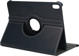 iMoshion Tablet Hoes Geschikt voor iPad 10 (2022) 10.9 inch - iMoshion 360° Draaibare Design Bookcase - Zwart /Dandelion