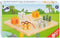 Small Foot - Houten Ludospel Safari - Voor 6 spelers - Opvouwbaar speelbord