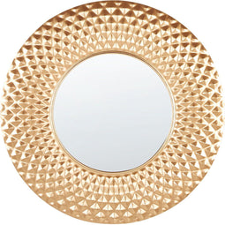 COMBE - Wandspiegel - Goud - Metaal