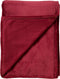 Dutch Decor - BILLY - Plaid 150x200 cm - flannel fleece - superzacht - Merlot - rood bordeaux