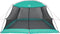 vidaXL - Camping - Muggennet - met - Deur - Groen - voor - 4 - Personen - - - Waterdicht