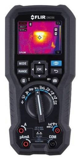 FLIR DM286 Multimeter Geïntegreerde warmtebeeldcamera CAT III 1000 V, CAT IV 600 V Weergave (counts): 6000