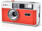 AgfaPhoto Reusable Camera - Analoog - Ingebouwde flitser - Rood