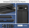 Spigen Slim Armor CS - Soft case - Versterkte valbescherming met pasjesvak - Zwart