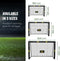 Umbro Voetbaldoel - Voetbal Goal 180 x 120 x 60 cm - Snelle Montage - Metaal - Zwart/Geel