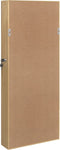 vidaXL - Sieradenkast - met - spiegel - wandgemonteerd - 37,5x10x90 - cm