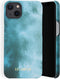 Selencia Hoesje Geschikt voor iPhone 13 Hoesje - Selencia Maya Fashion Backcover - blauw