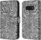 iMoshion Hoesje Geschikt voor Samsung Galaxy S10e Hoesje Met Pasjeshouder - iMoshion Design Bookcase smartphone - Meerkleurig / Black And White