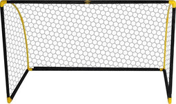Umbro Voetbaldoel - Voetbalgoal 180 x 91 x 120 cm - Opvouwbaar - Zwart/Geel