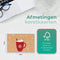 Giftmas Kerst Collectie - Wenskaarten Set - 36 Groetenkaarten 12 Designs Kraft Papier Rood (36 stuks)