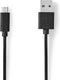 Nedis USB-Kabel - USB 2.0 - USB-A Male naar USB Micro-B Male - 3 m - Zwart