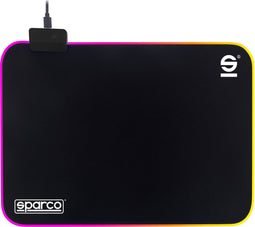 Sparco SPMOUSEPAD - Muismat - 300mm x 250mm - Zwart