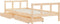vidaXL - Kinderbedframe - met - lades - 90x190 - cm - massief - grenenhout
